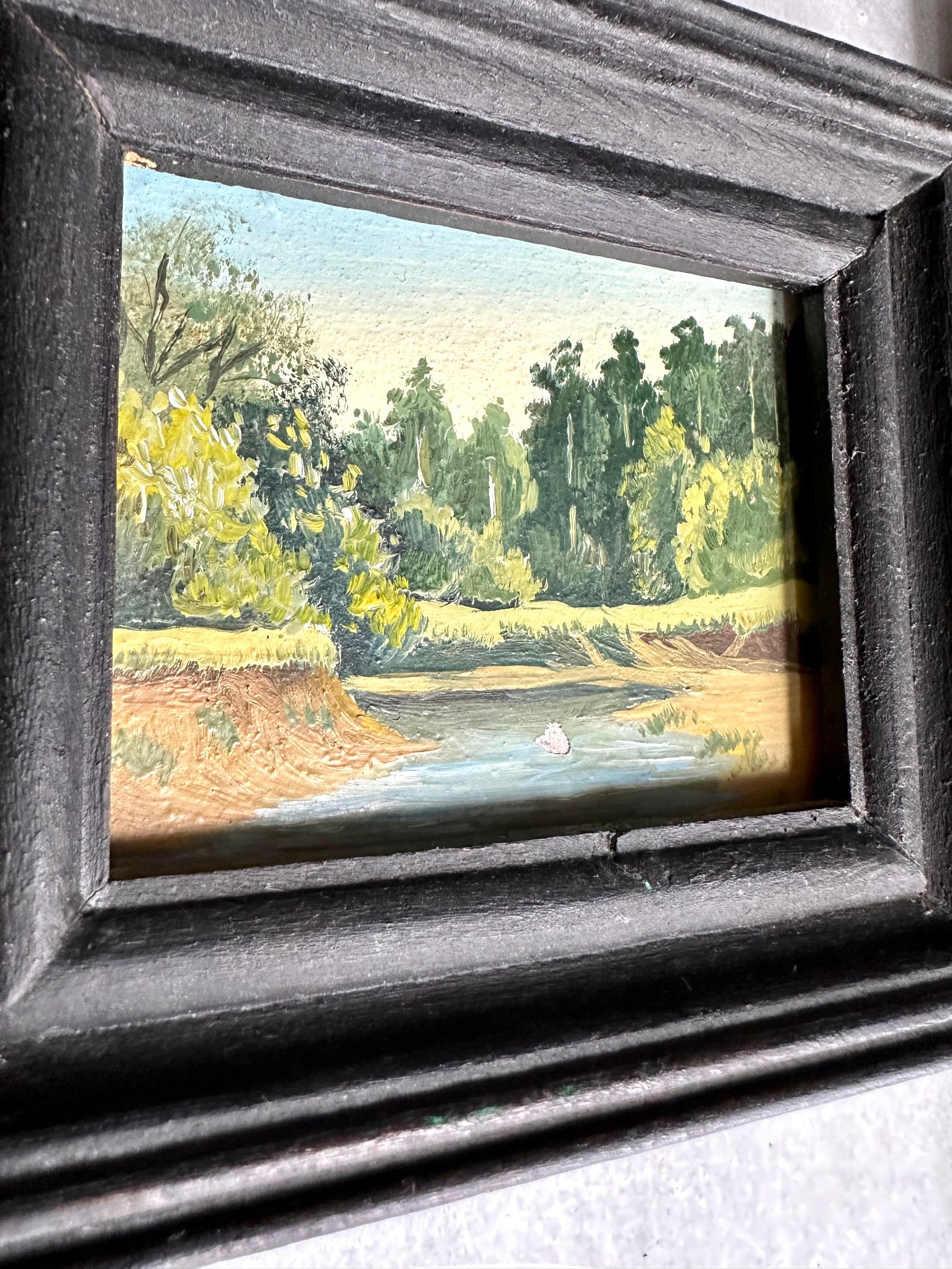 Pair Miniature Paintings