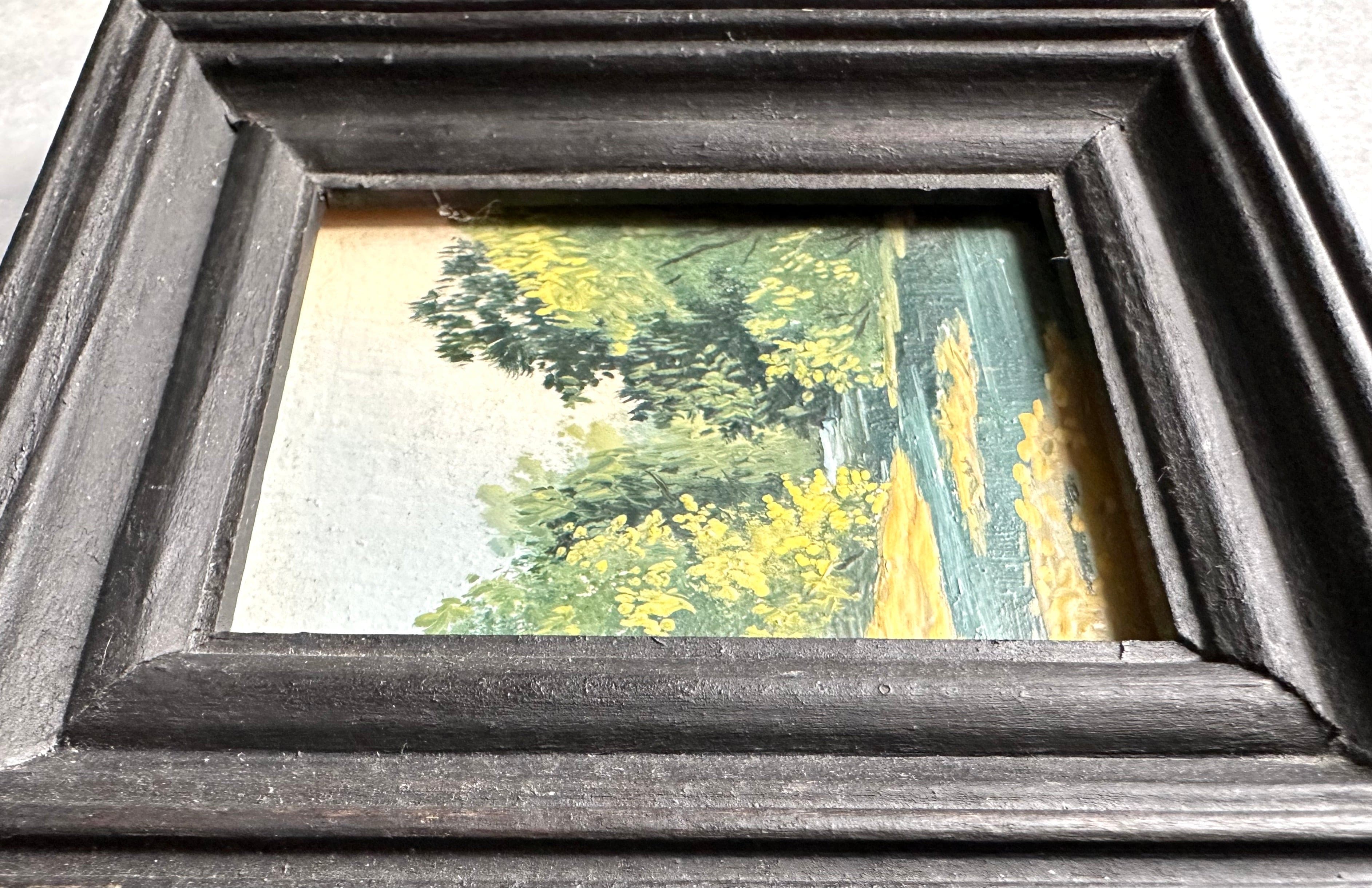 Pair Miniature Paintings