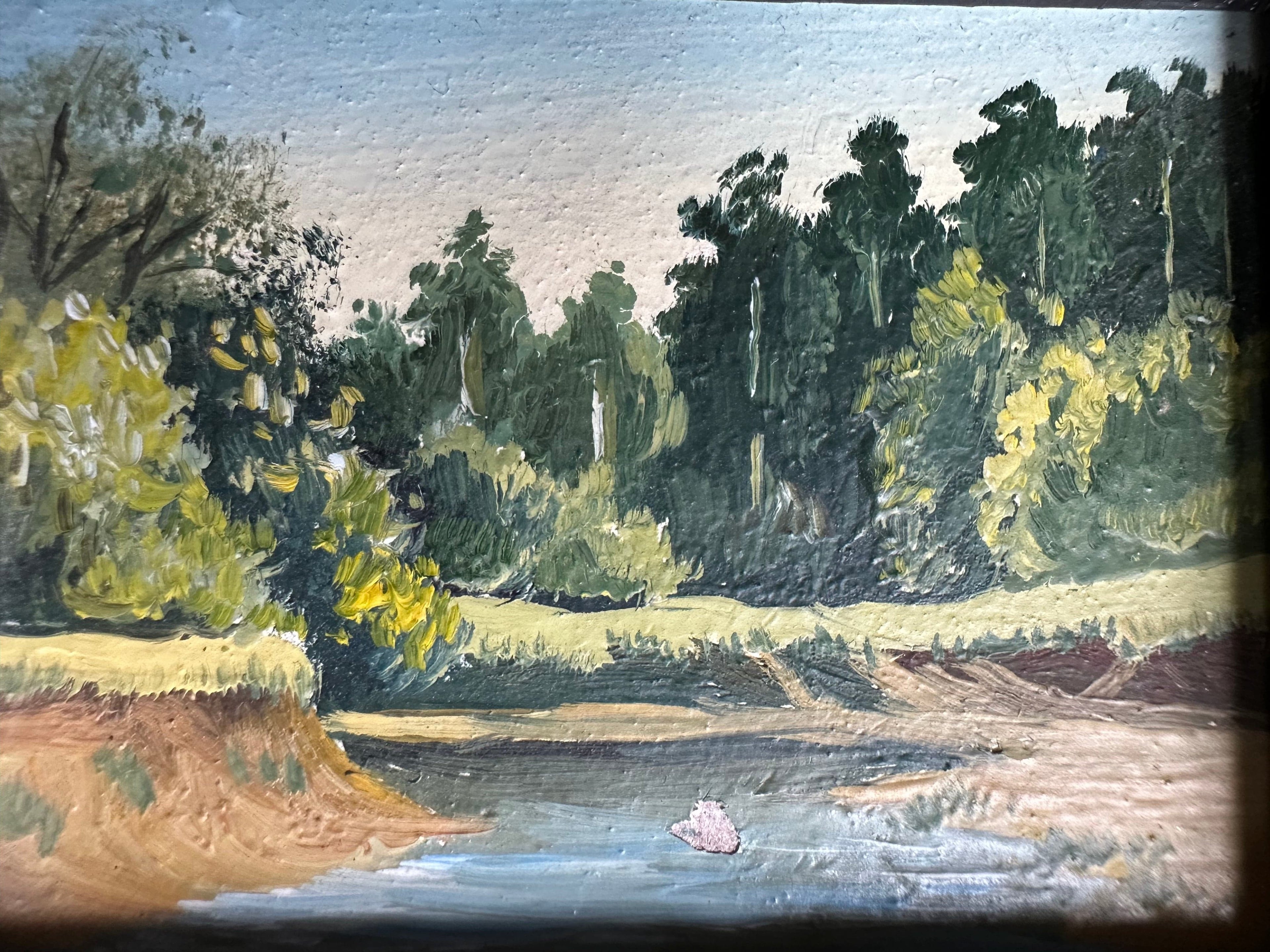 Pair Miniature Paintings