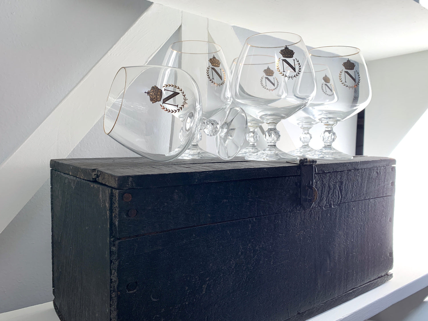 Vintage French Napoleon Glasses