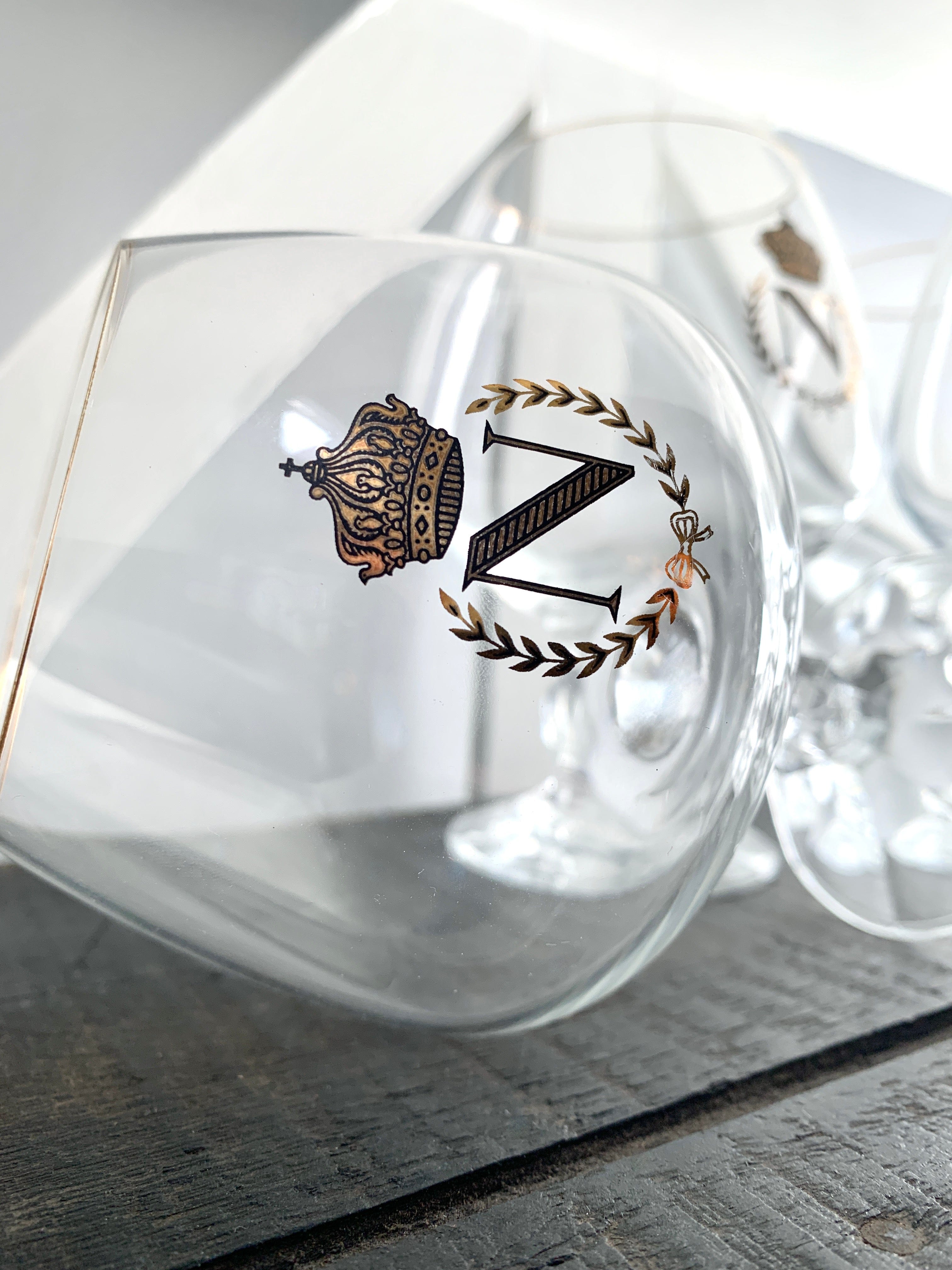 Vintage French Napoleon Glasses
