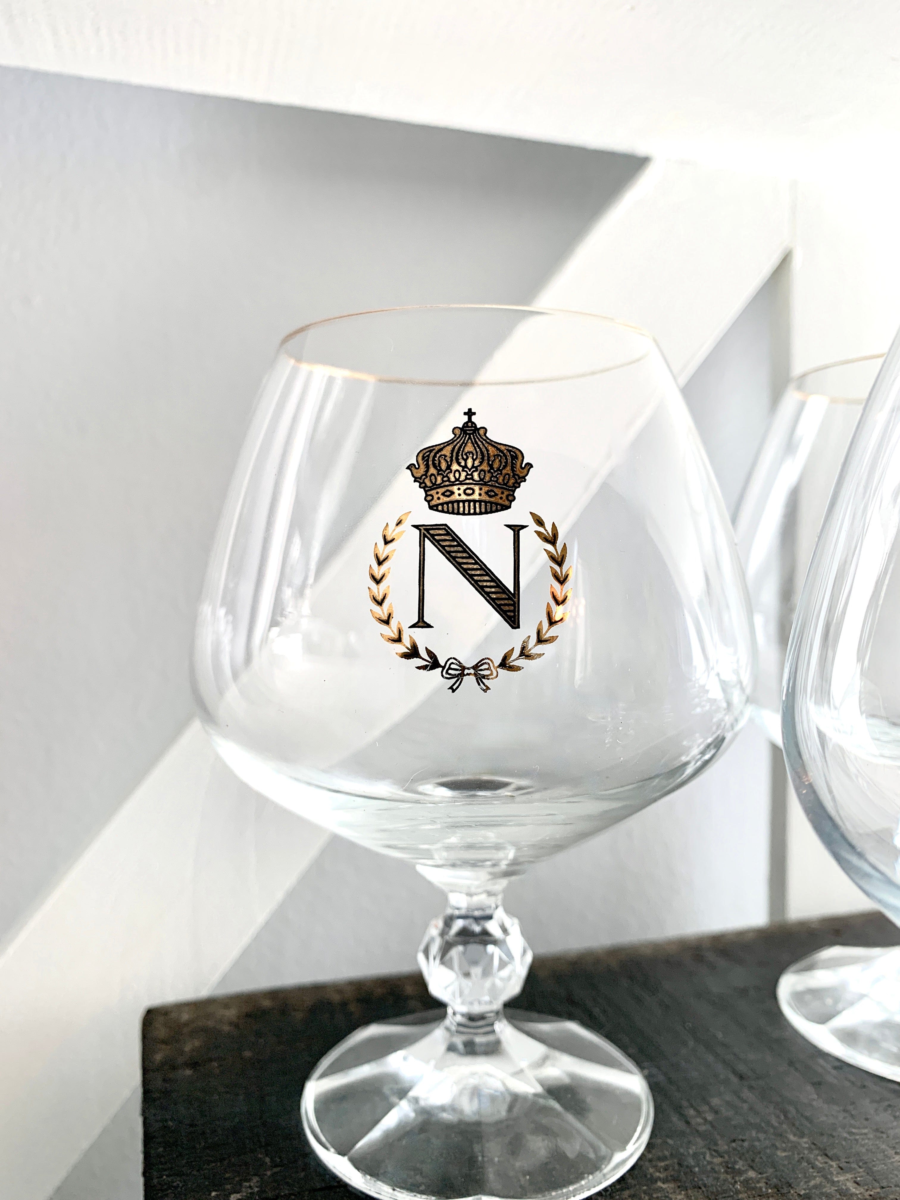 Vintage French Napoleon Glasses