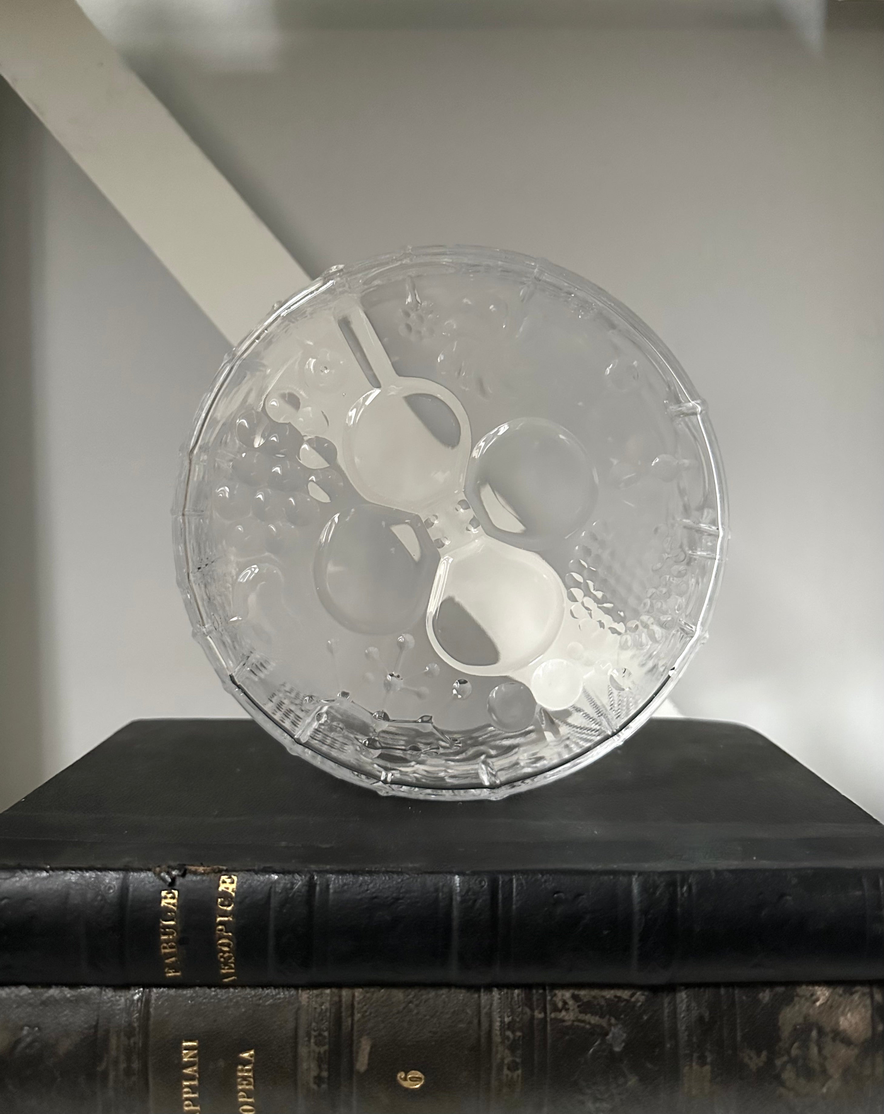 Vintage "Flora" Finnish Glass Bowl