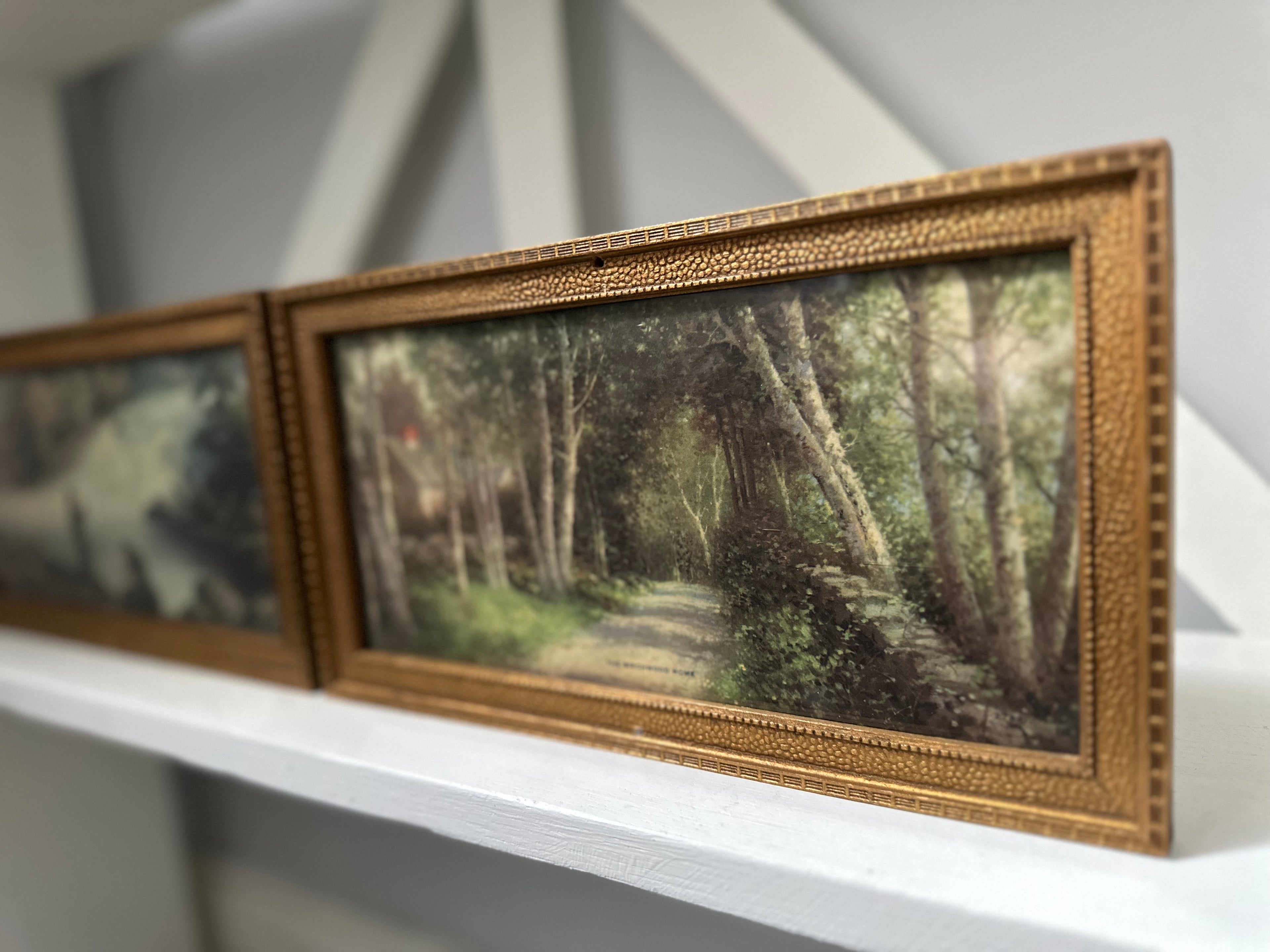 Pair of Antique Landscape Prints
