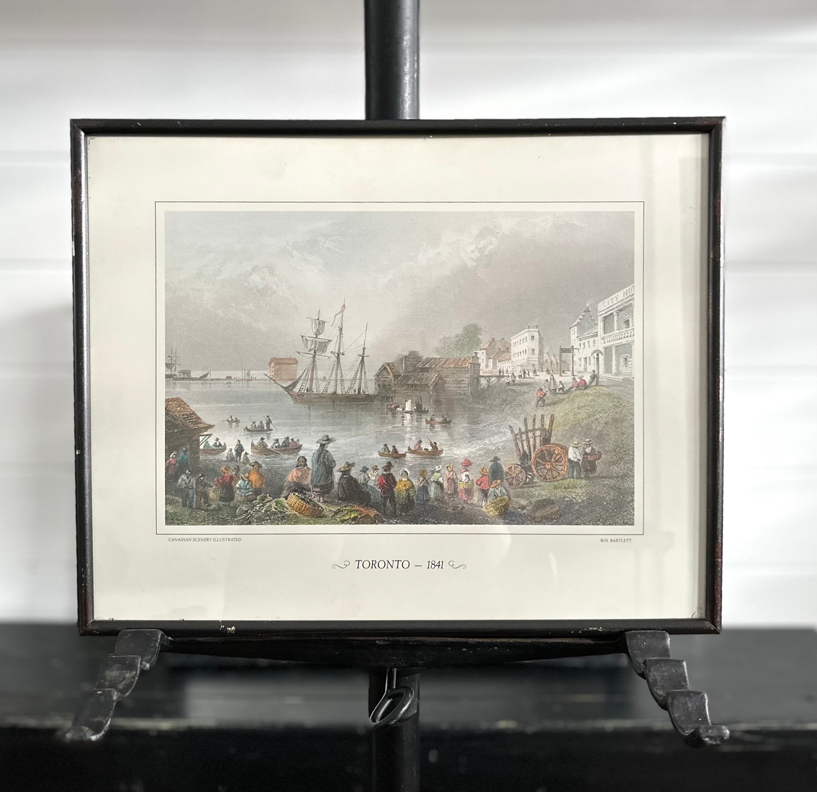 Vintage Print Toronto 1841