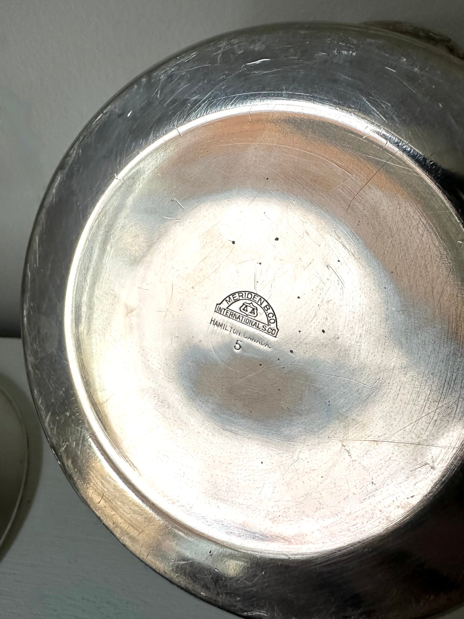 Vintage silverplate ice bucket/wine cooler