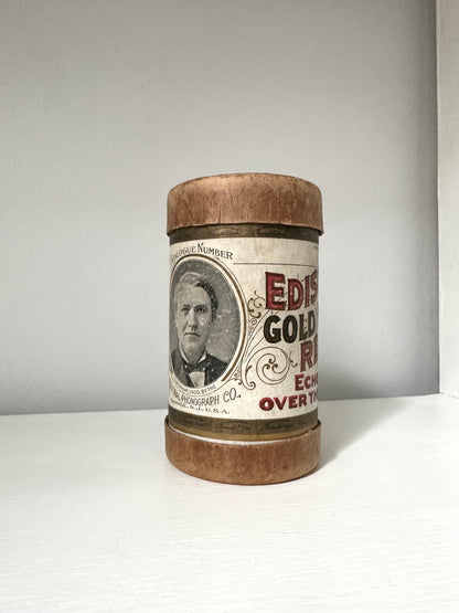 Antique Edison Cylinder Record