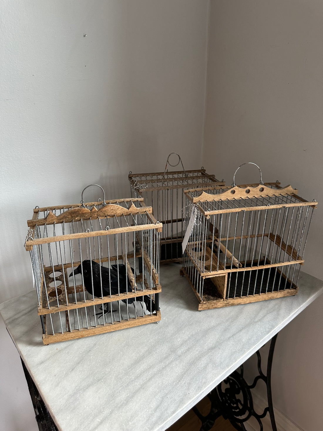Vintage Mini Birdcages
