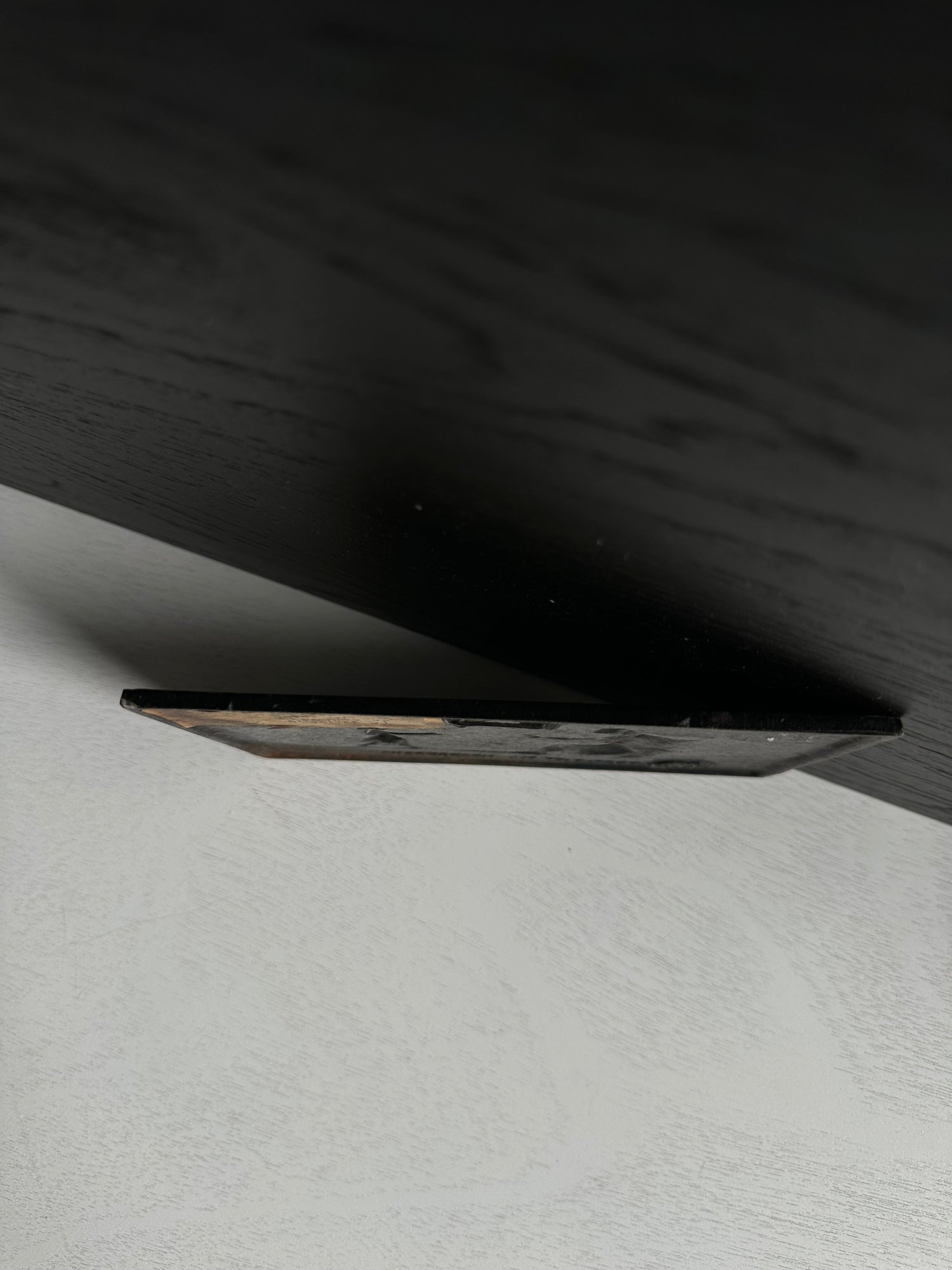 Antique Black Plaque