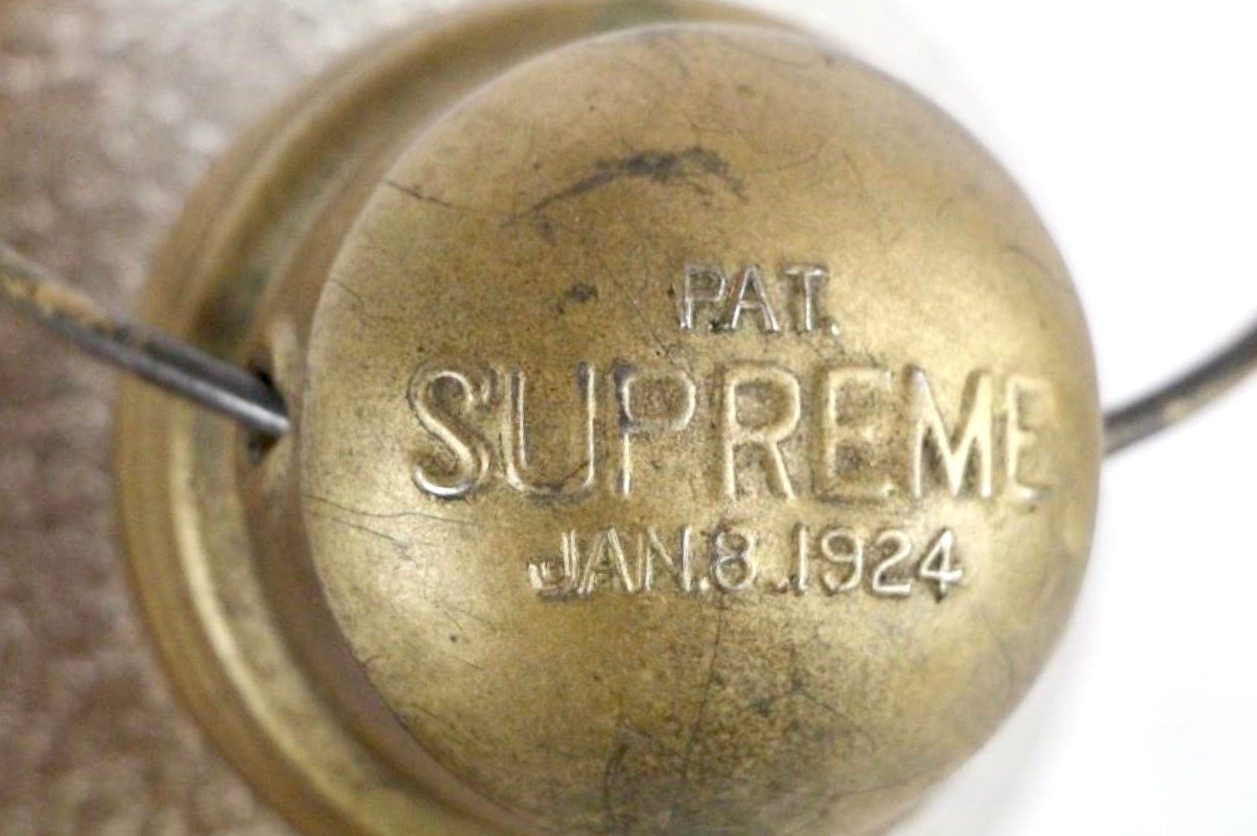 Antique Railroad Lantern by Supreme, 1924