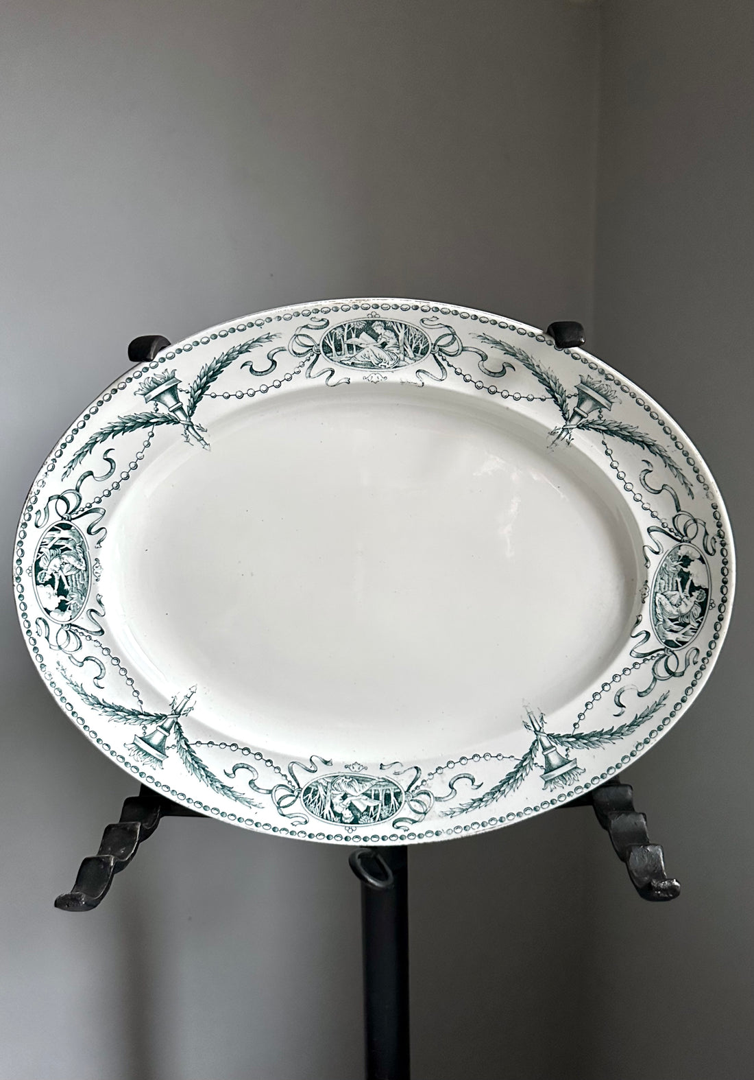 Antique English Transferware Platter