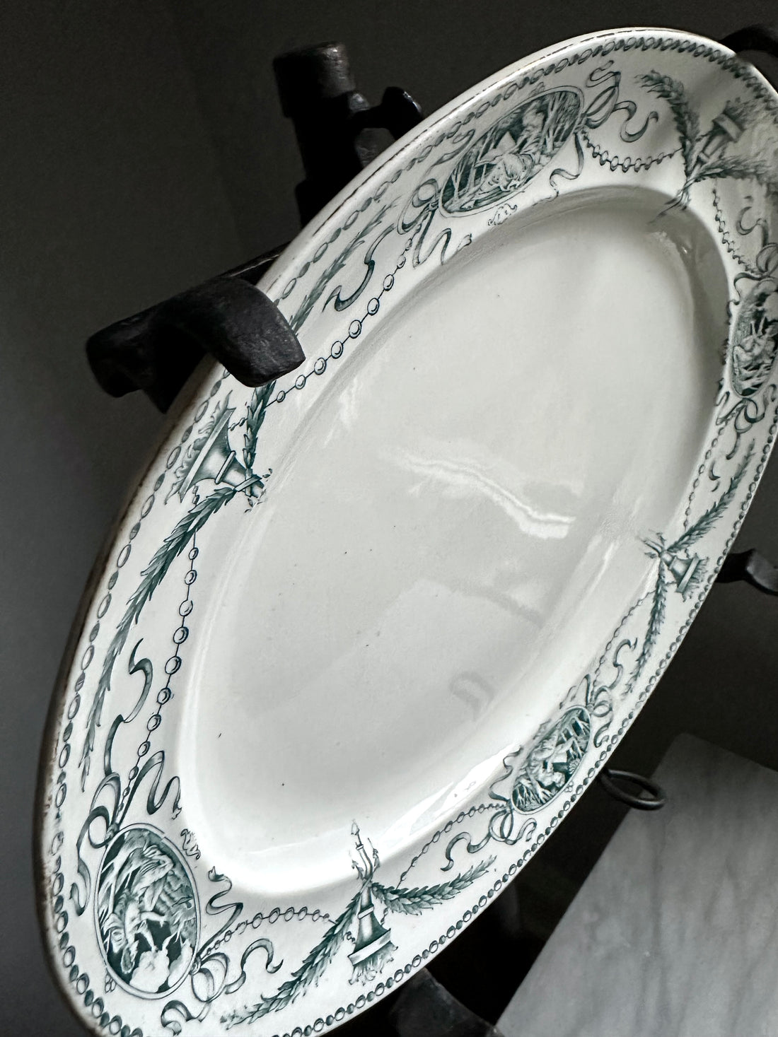 Antique English Transferware Platter