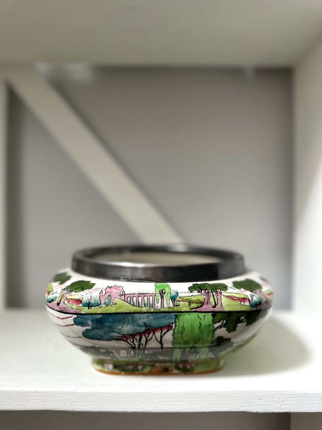 Antique English Painted Bowl
