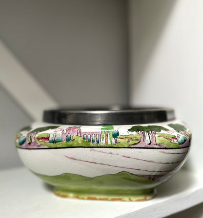 Antique English Painted Bowl