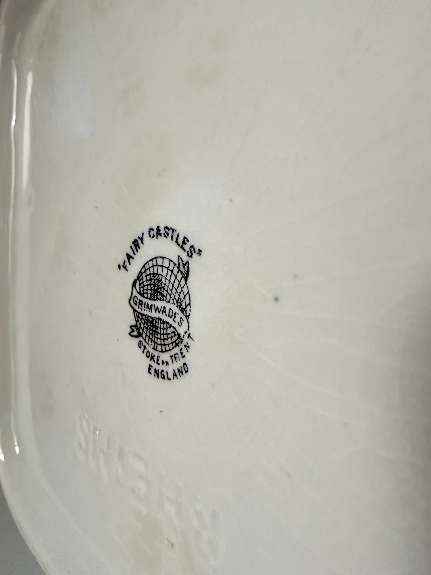 Antique English Painted Bowl
