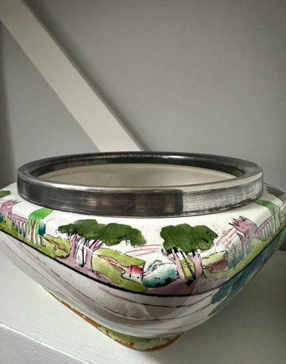 Antique English Painted Bowl