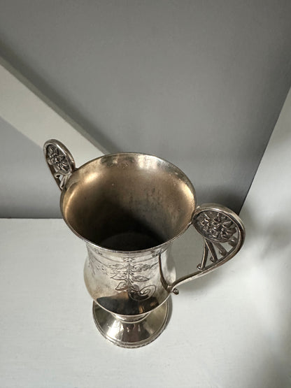Antique Silver Trophy Holder