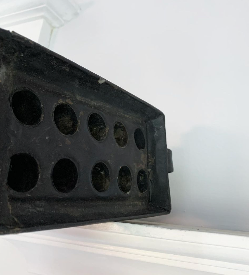 Antique Black Candle Mold