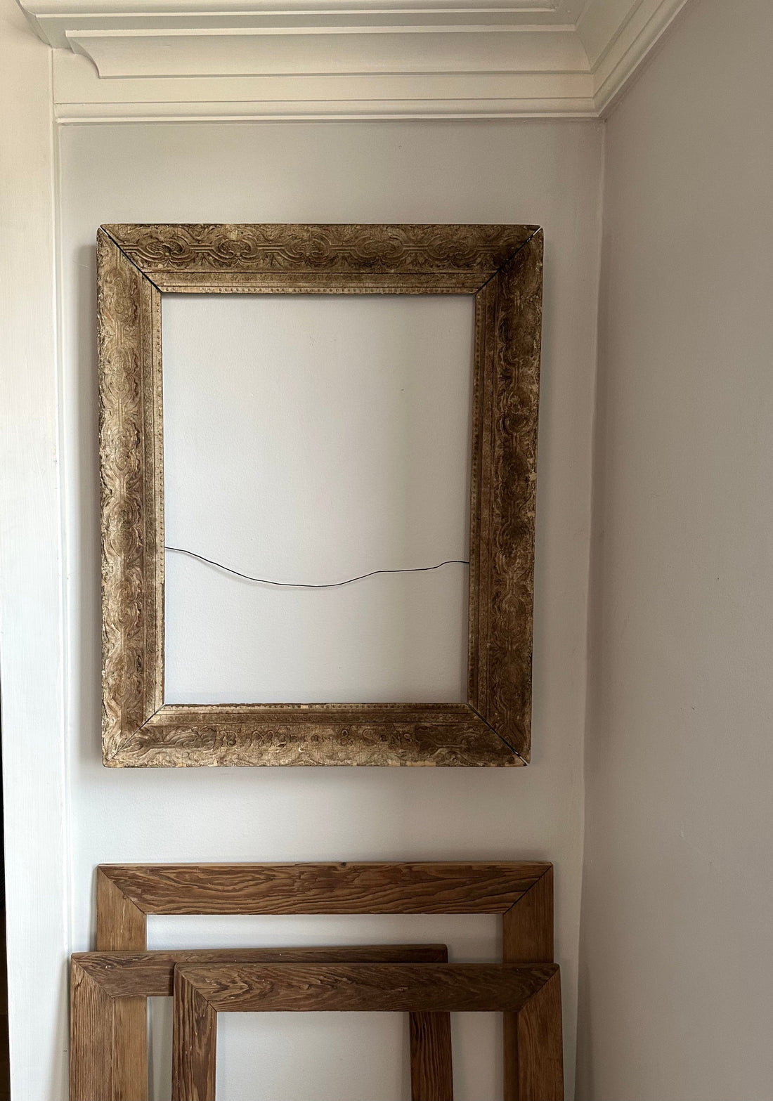 Antique Hamilton Historic Frame
