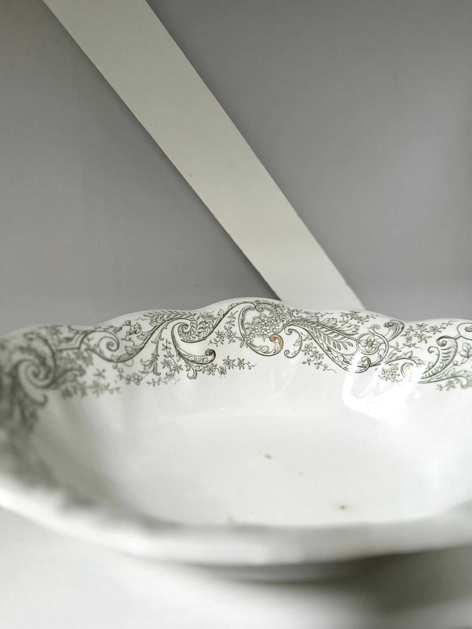 Antique Transferware Bowl, Made in England