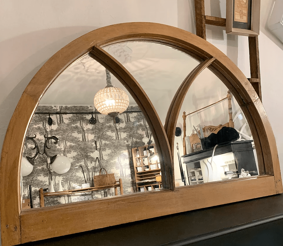 Antique Arch Mirror