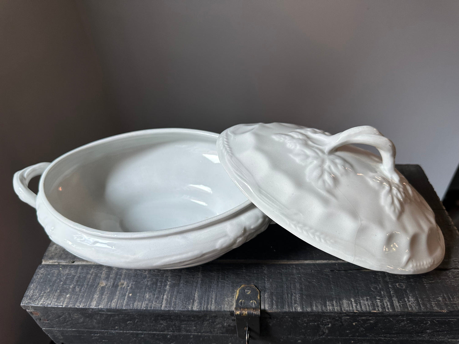 Antique English Ironstone Dish