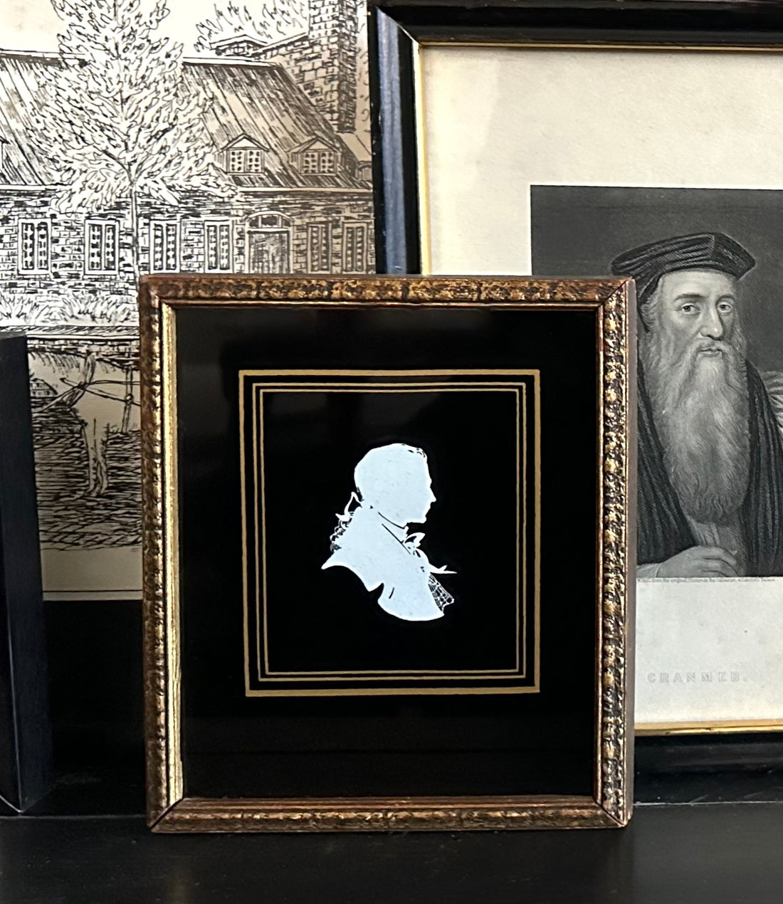 Antique Framed Silhouette