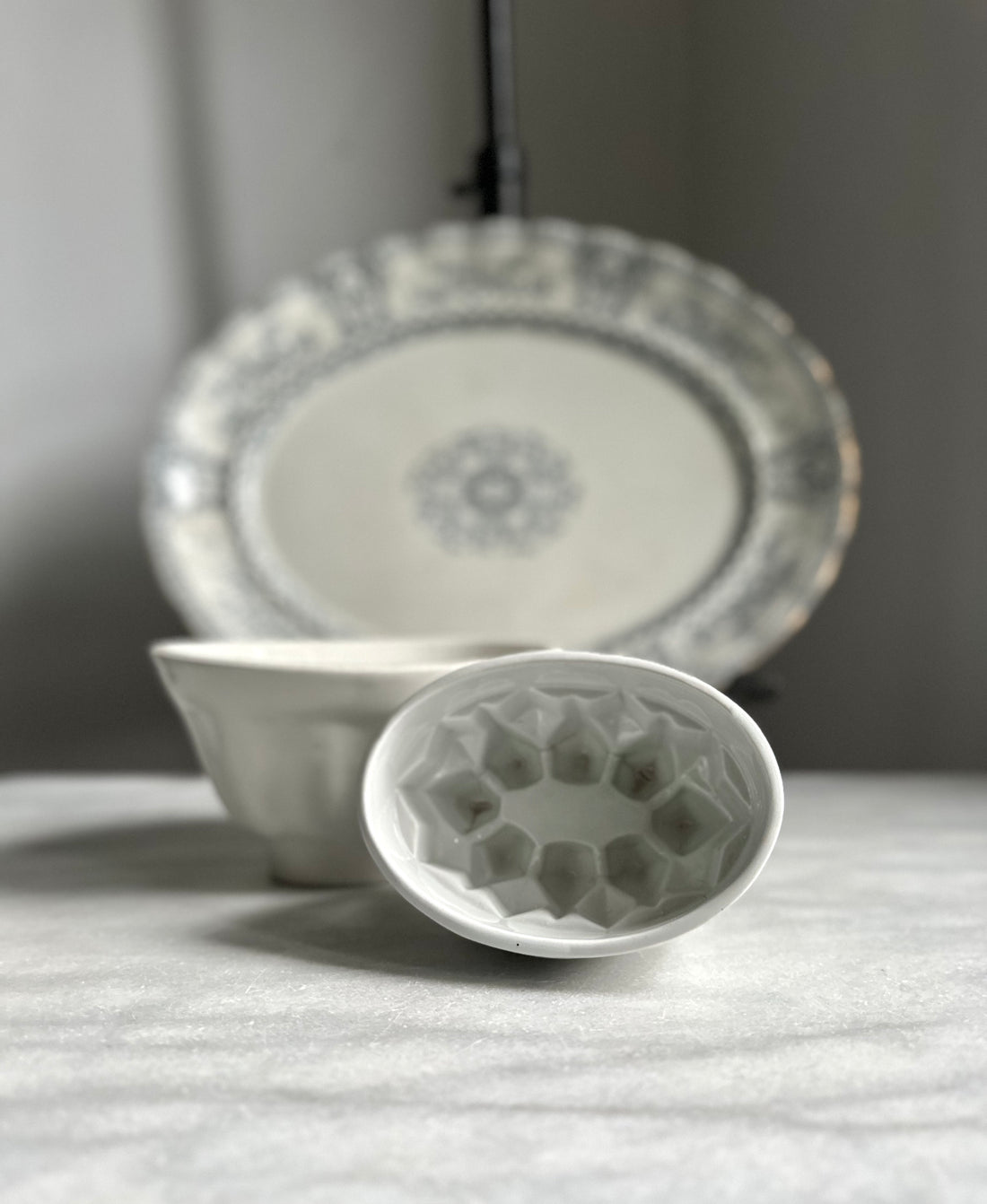 Ironstone Pudding/Jelly Mold