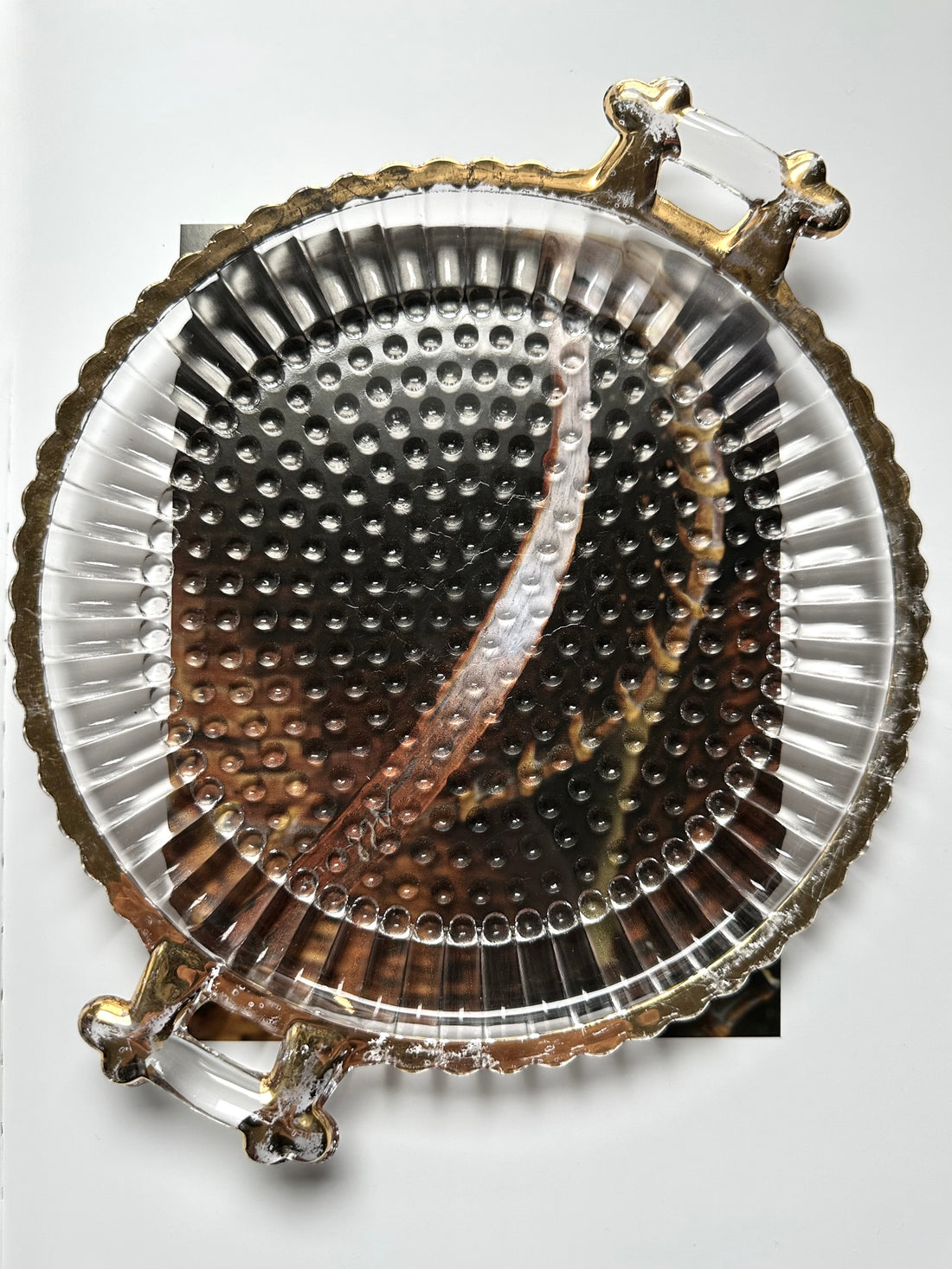 Vintage Cream, Sugar + Tray Set