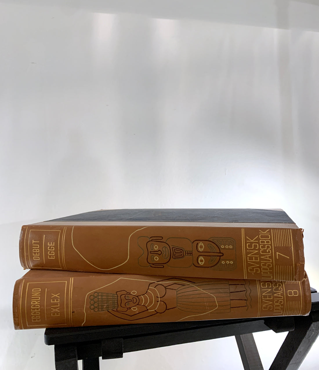 Mid-Century Pair Swedish Books