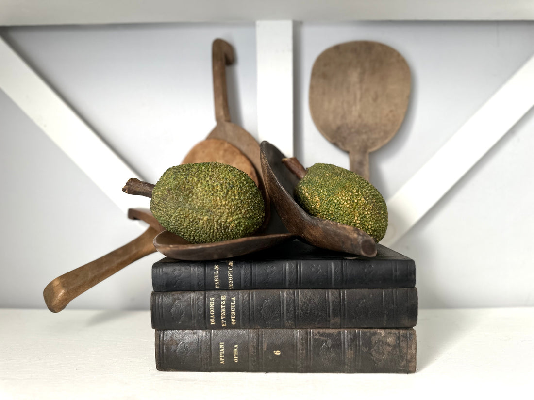 Primitive Antique Wood Butter Paddles