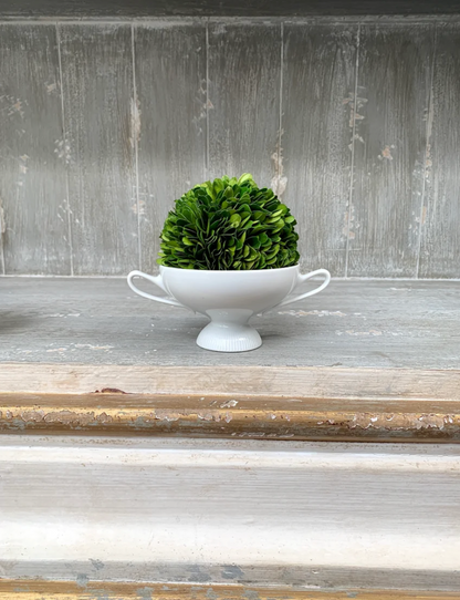 Set/4 Vintage Cream Soup Bowls