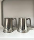 VIntage Pair Pewter Steins Mugs Made by Birks in England