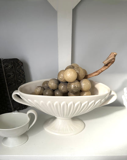 Vintage Alabaster Grapes