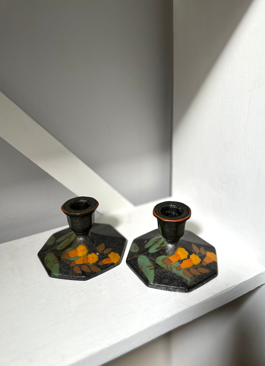 Antique Candle Holders