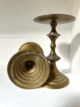 Vintage Brass Candle Holders
