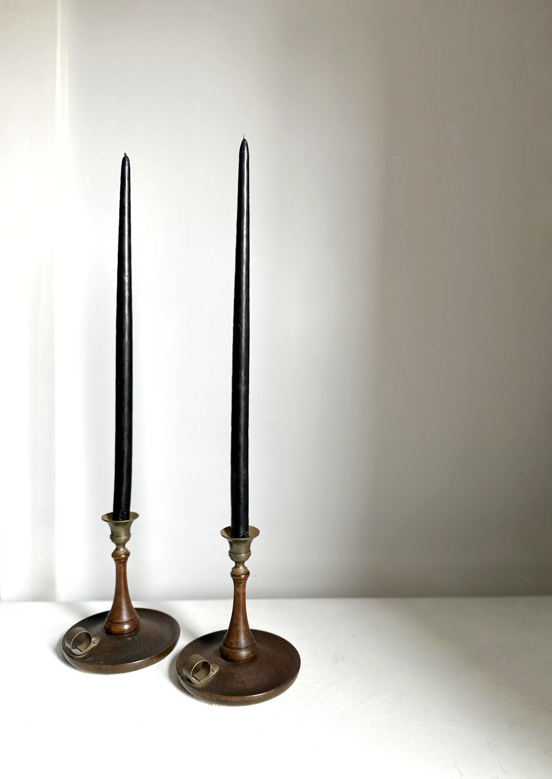 Danish Modern Mid-Century Candle Holders