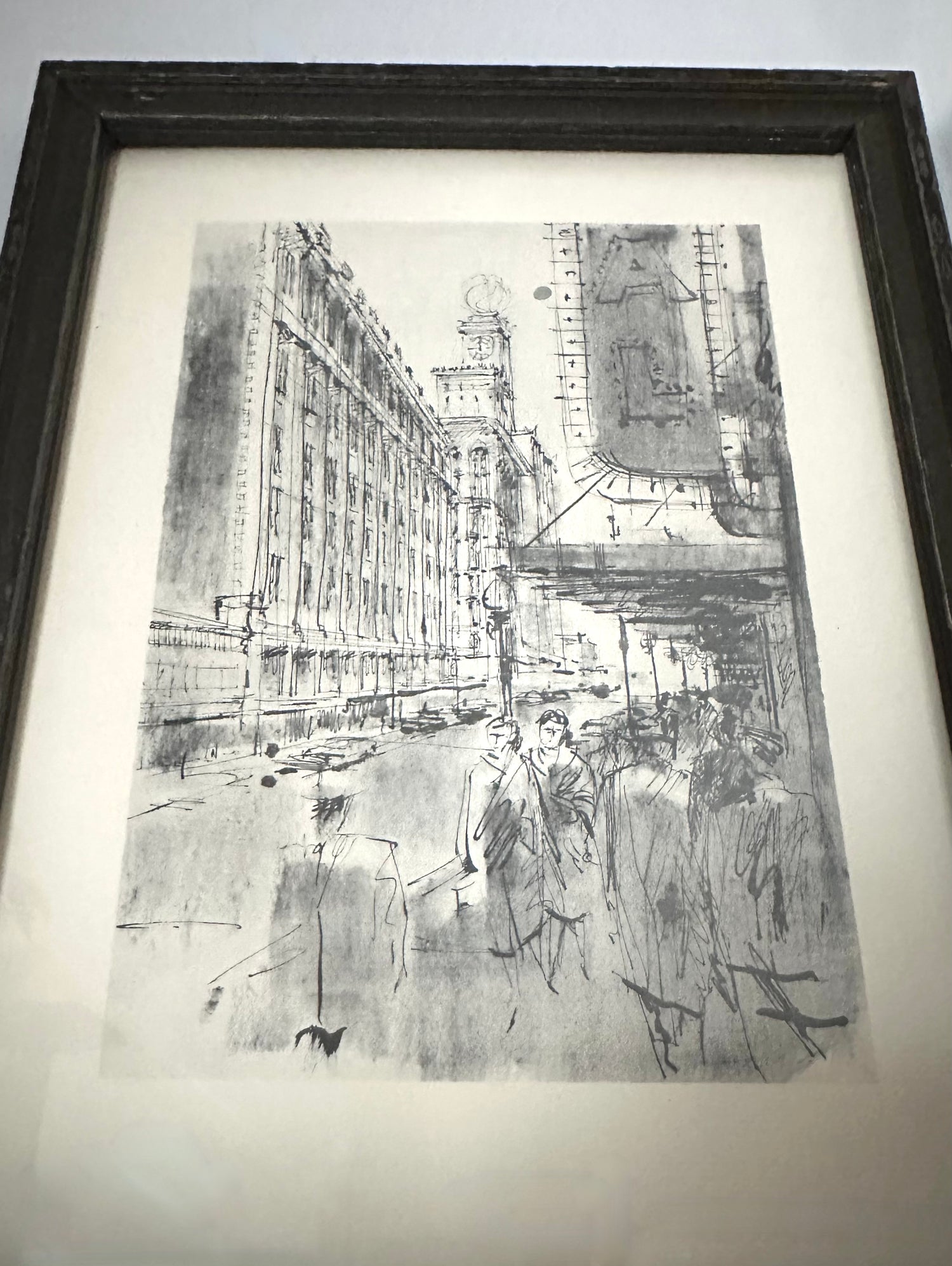 Vintage City Sketch