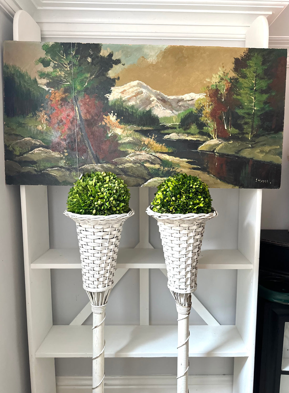 Large Vintage Painting, Sweden