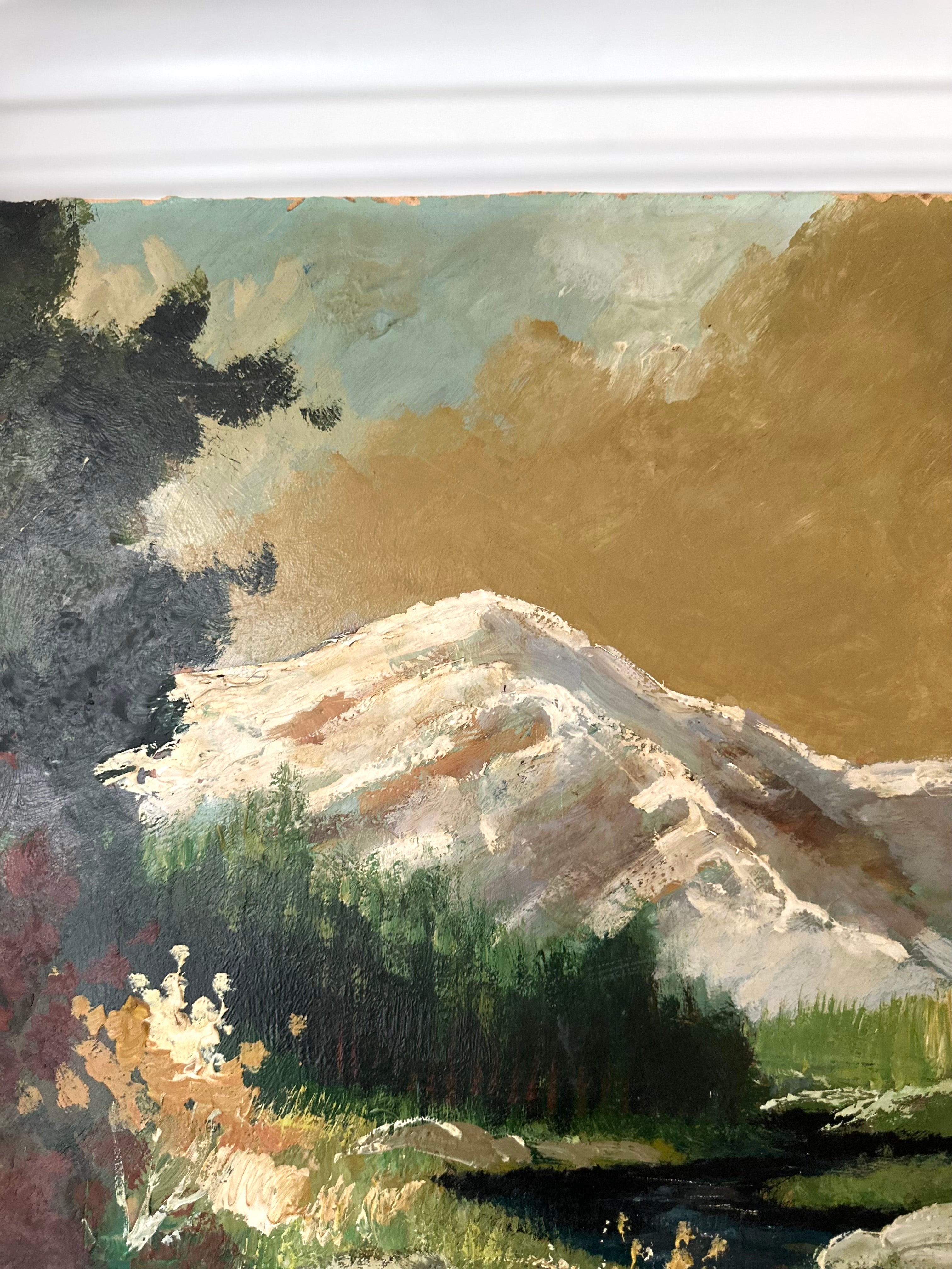 Large Vintage Painting, Sweden