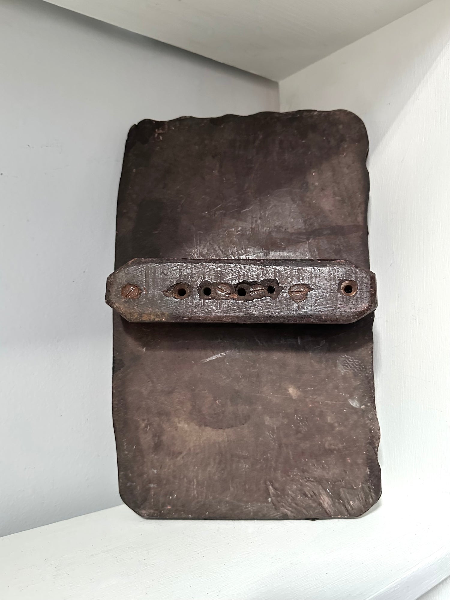 Vintage Large Textile Block Stamp