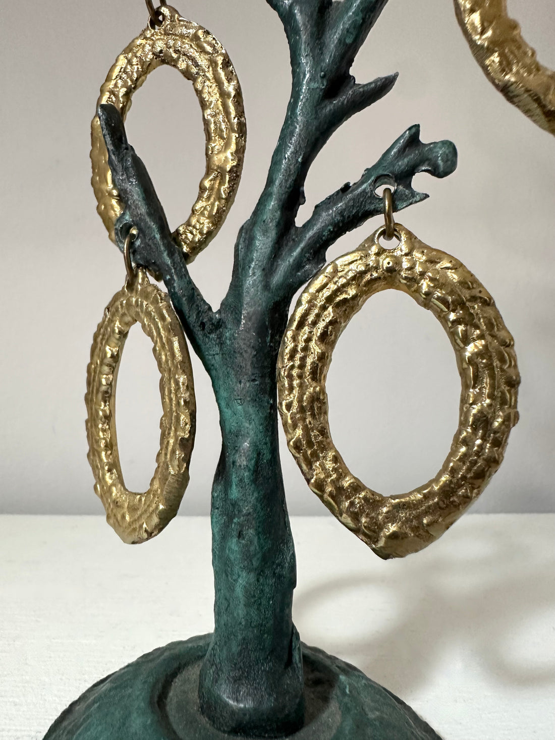 Vintage Metal Family Photo Tree