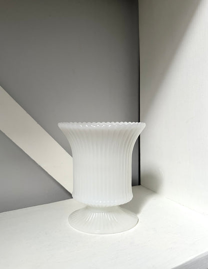 Vintage Brody Milk Glass Vase