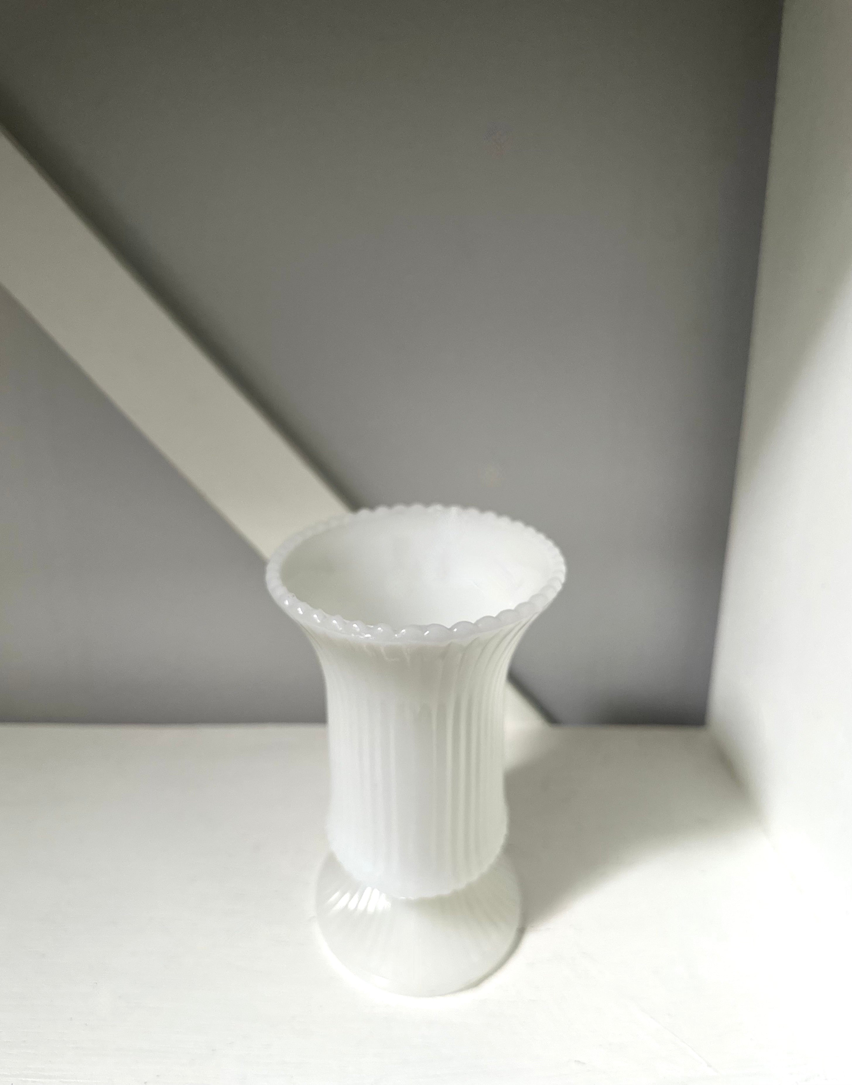 Vintage Brody Milk Glass Vase