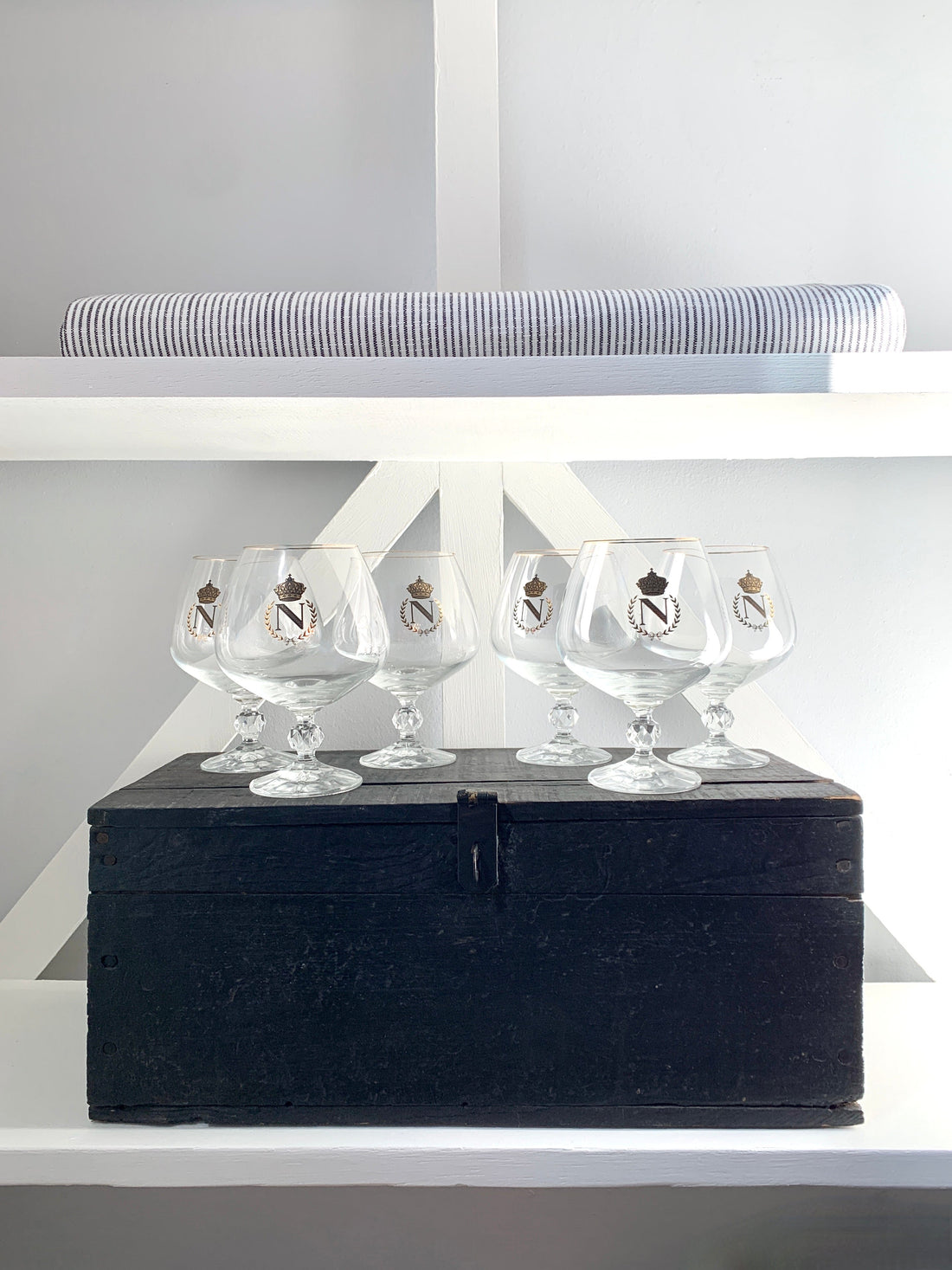 Vintage French Napoleon Glasses