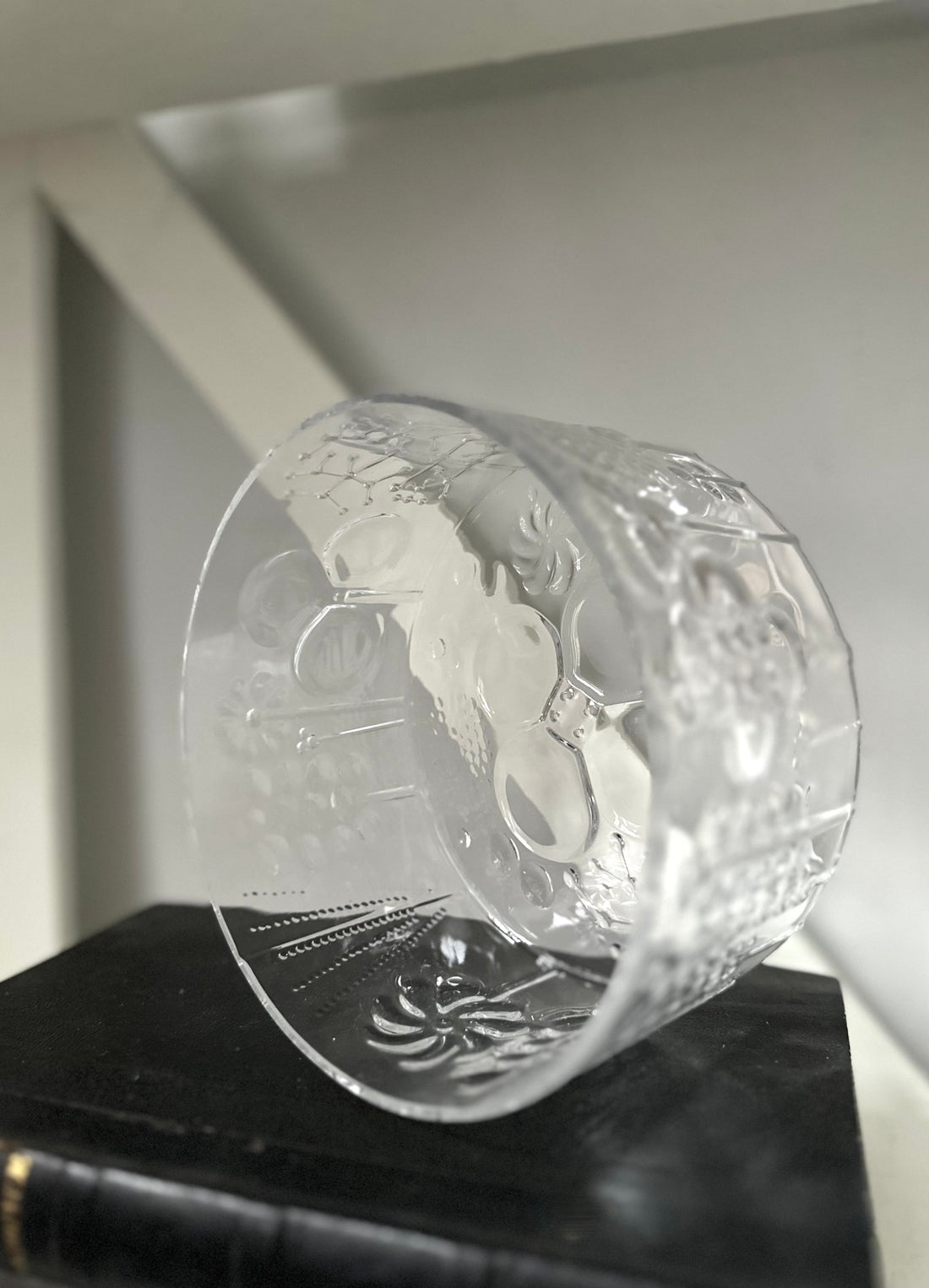 Vintage "Flora" Finnish Glass Bowl