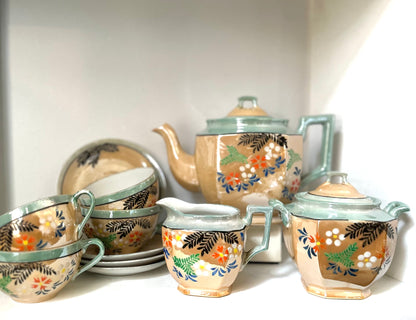 Vintage Lustreware Tea Set
