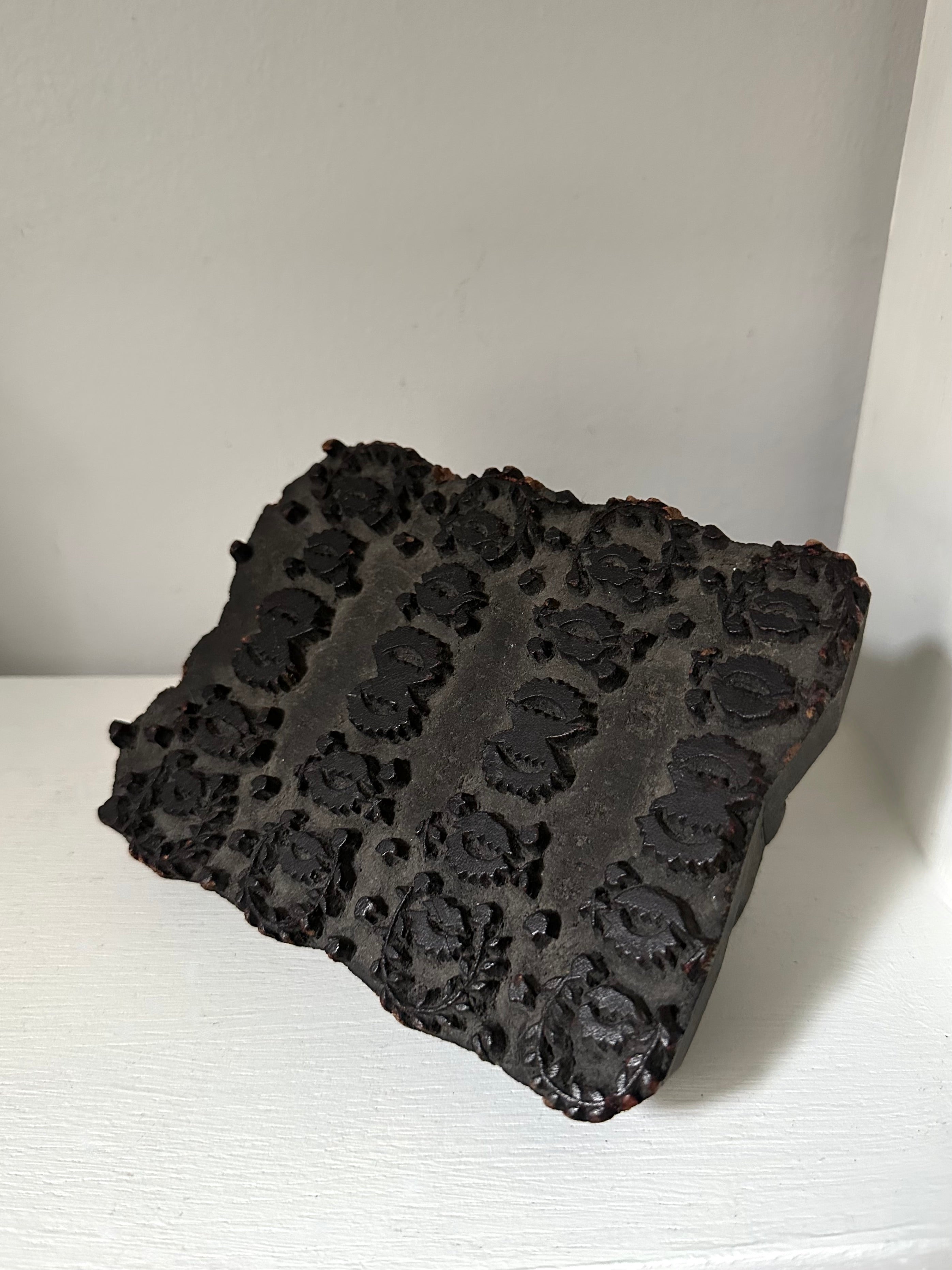 Vintage Textile Block Stamp