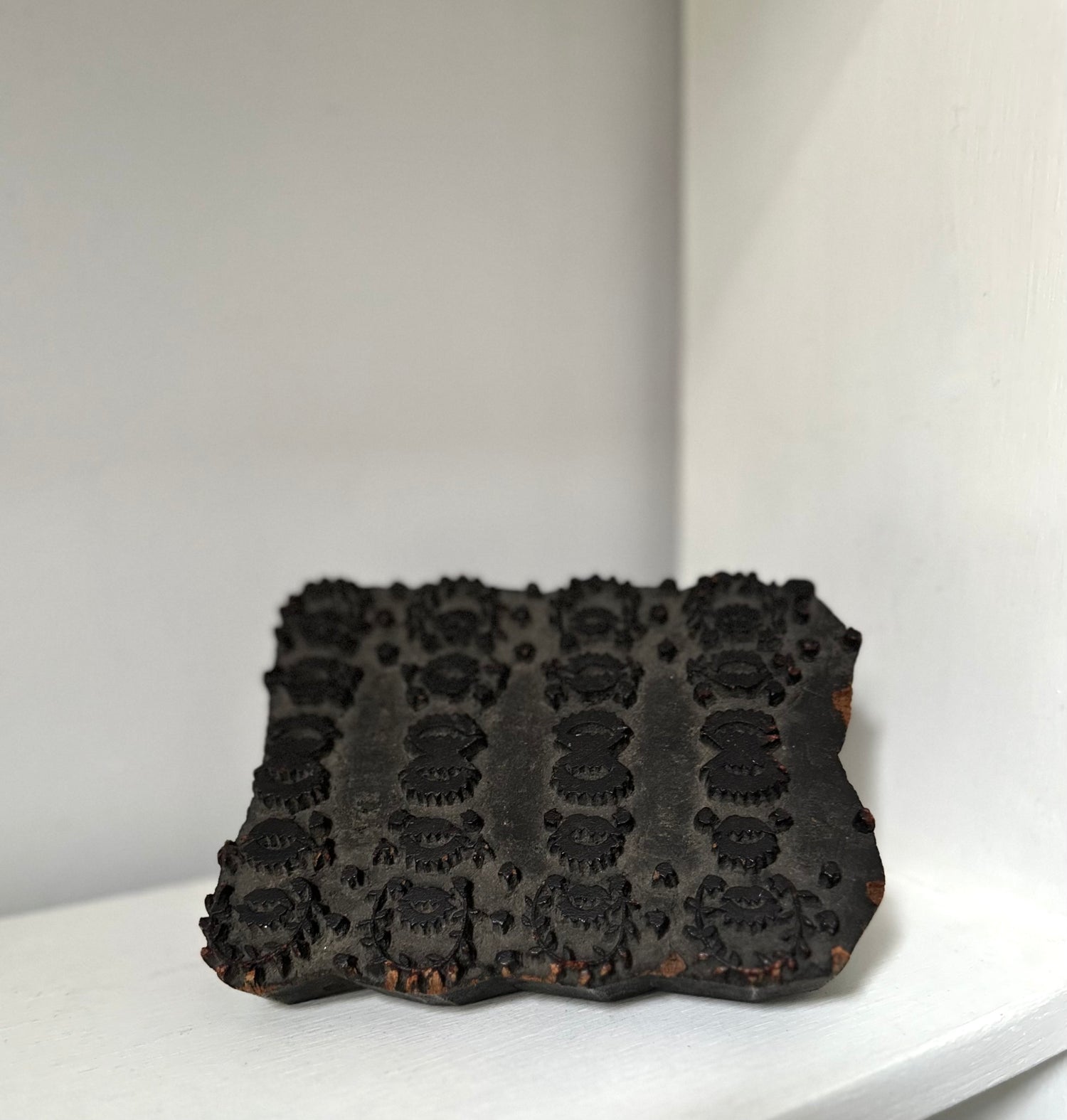 Vintage Textile Block Stamp