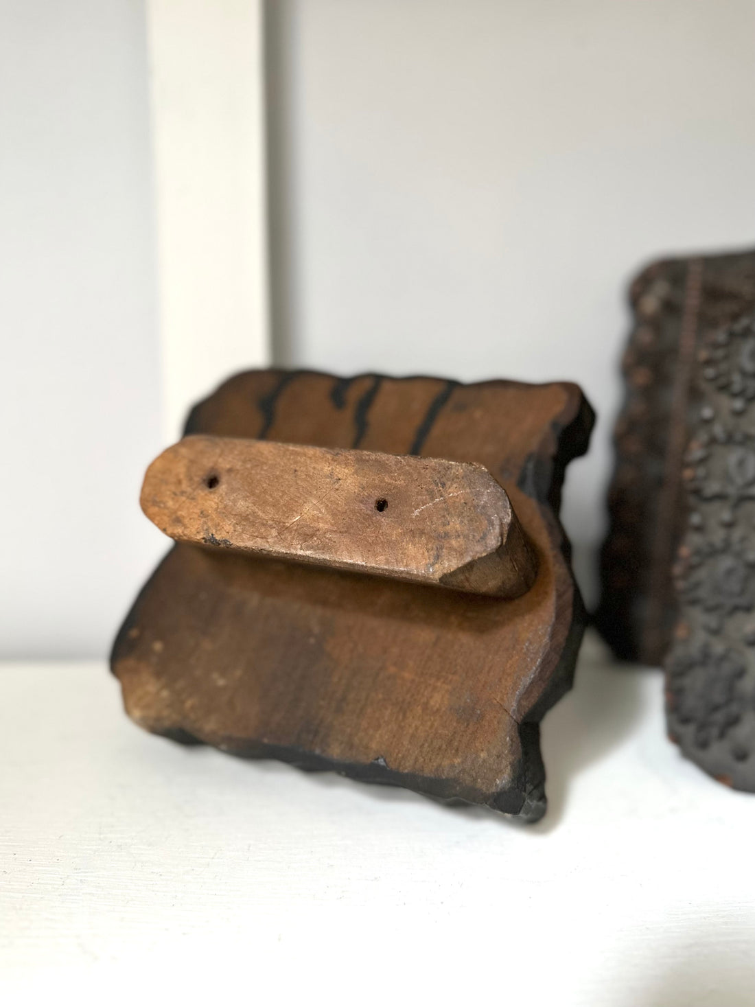 Vintage Textile Block Stamp